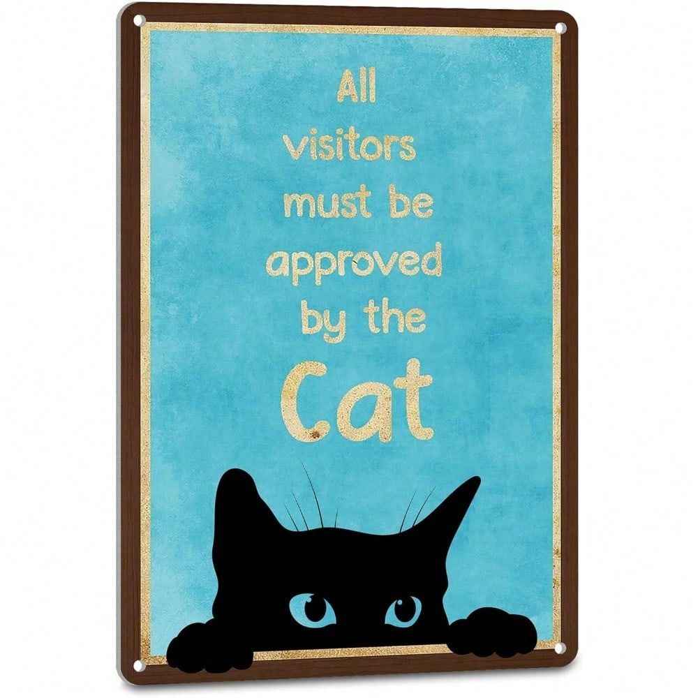 Tin Sign Art Metal Wall Decor 20x30cm Retro Vintage Painting