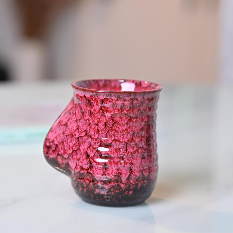 Increase Kiln Capacity, Water Cup, Ceramic Cup, Wind Cup, Household Latte Ceramic Hand Warmer Cup