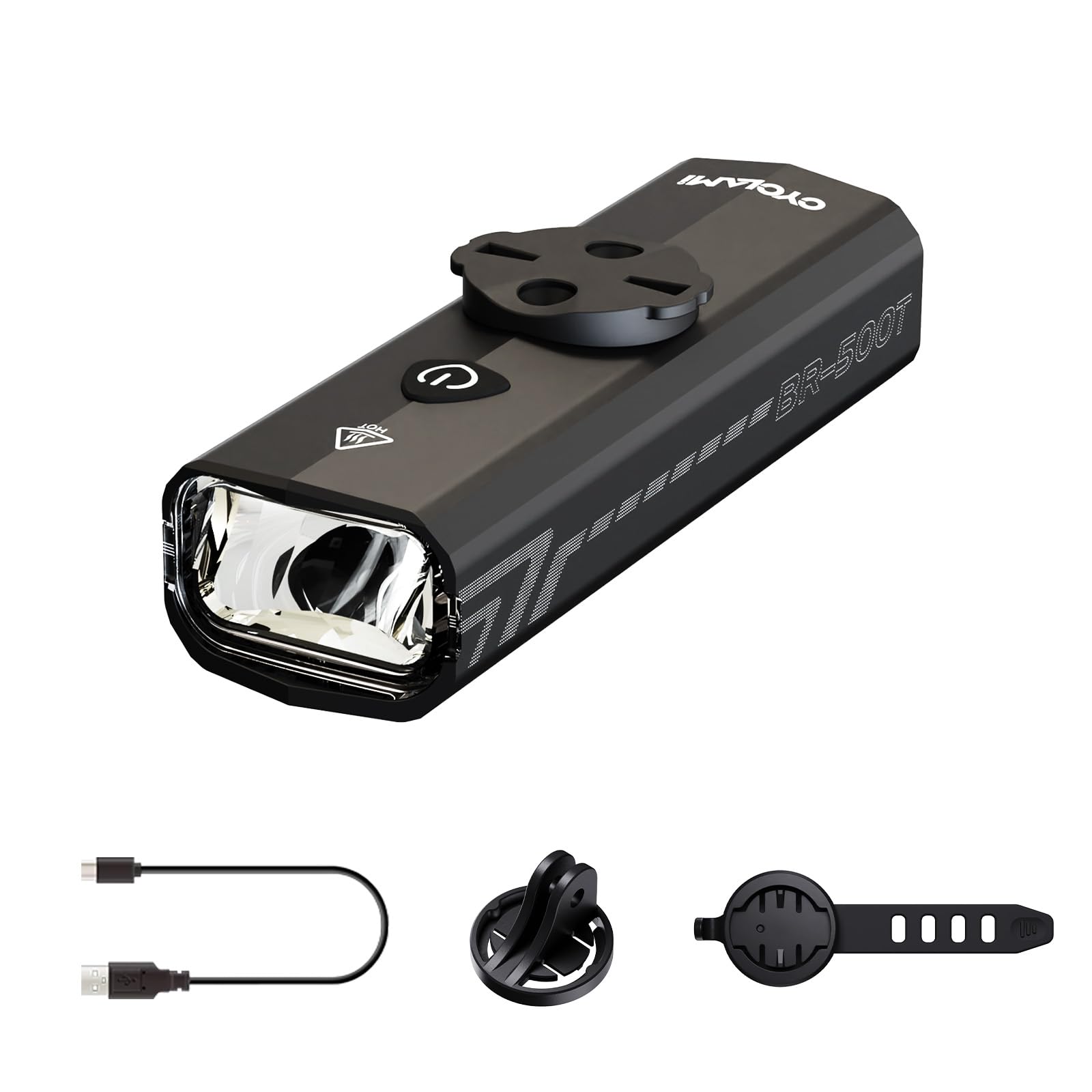 Велосипедный фонарь CYCLAMI, с USB-зарядкой, высокая яркость, подвесной передний велосипедный фонарь,