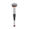 Dual-Ended Foundation and Concealer Brush - Multi-use Blush, Contour, and Nose Shadow Makeup Tool