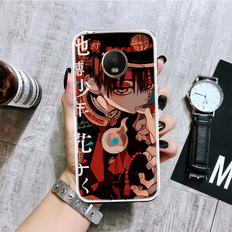 Toilet Bound Hanako Kun Anime Phone Case For Motorola Moto G9 G8 G7 G6 G5 E6 E5 E4 Plus Play Power One Action Macro Coque Cover
