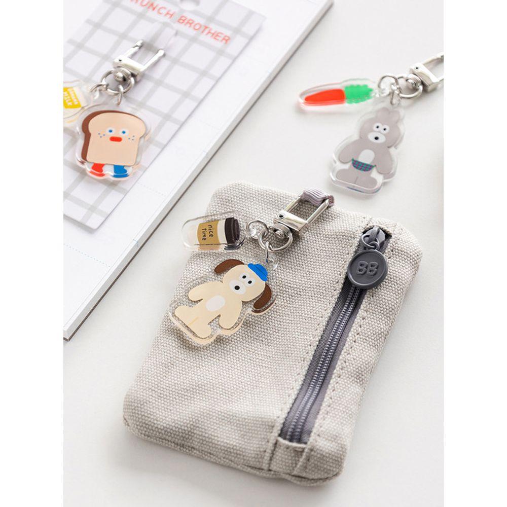 Romane MARKS X Brunch Brother Acrylic Keychain