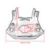 Motorcycle Gas Fuel Oil Tank Cover Protector Guard  For HONDA CB650R CBR650R Ignition Key Case Cover CB CBR