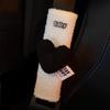 Christmas Gift Cute Red Heart Car Seat Belt Cover Imitation wool Plush Auto Seatbelt Safety Shoulder Pad For Child Women