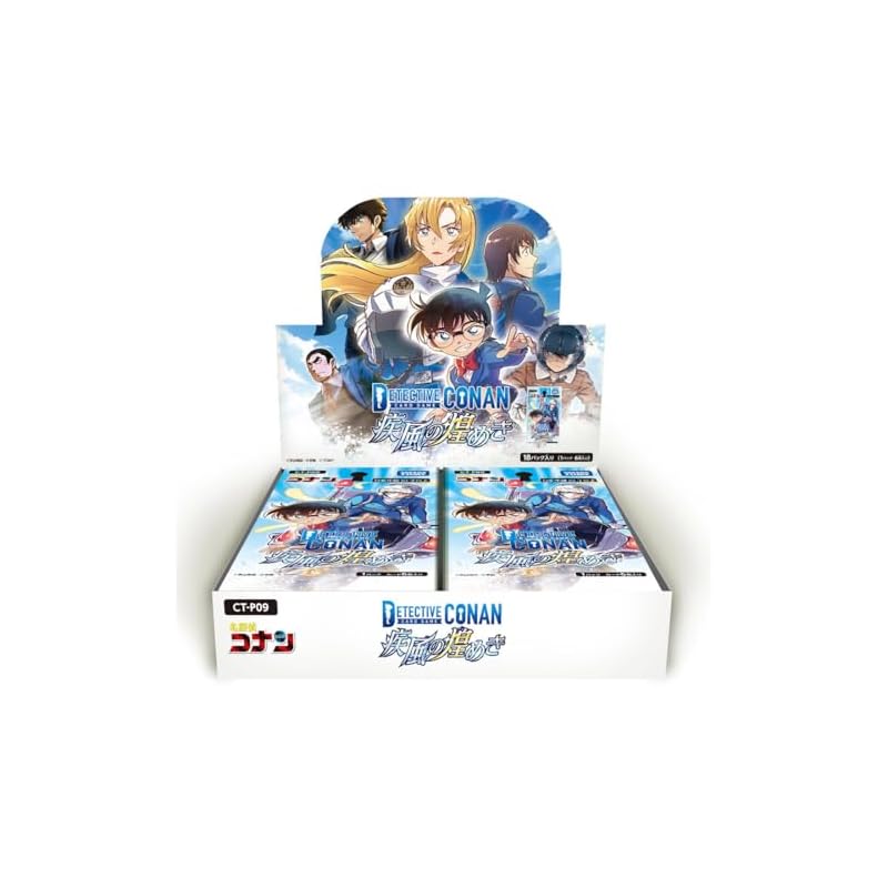 TAKARA TOMY Detective Conan TCG CT-P09 Case-Booster 09 The Sparkle of the Gale BOX