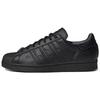 Superstar 'Allover Debossed Trefoils Black' Sneakers GY0026
