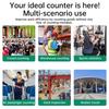 4-Digit Hand-Held Digital Tally Counter Golf Clicker Training Mini Mechanism Number Counter for Sports And Games 1