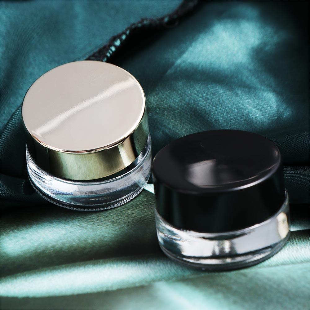 3g 5g Eye Cream Pots Black Gold Makeup Jar Face Cream Packaging Bottle  Cosmetic Container