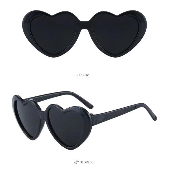 Heart Sunglasses for Dolls, Cute Pet Glasses for Stuffed Animals, Dress Up Accessories for Porch Goose Statue, Toy Eyewear for Kids