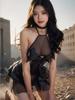 Naughty Witch Sexy Lingerie Cosplay Hot Uniform PULeather Open Crotch Bodysuit Kawaii Transparent Chest Jumpsuit Rabbit Costumes