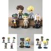 Jojo Action Bizarre Figure Cartoon Model Toy Decoration Doll Kids Gifts Ornament