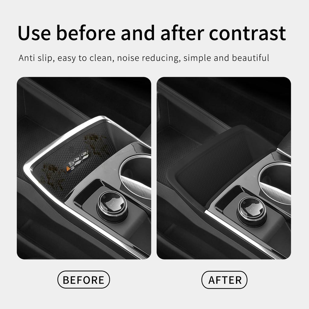 for Chevrolet Equinox 2025 2025 Anti-slip Pad Silicone Wireless Charging Protective Mat Interior Accessories Car Phone Dirt Mat