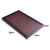 Stylish Wooden Tray for Dinners and Barbeques Enhances Your Table Decor