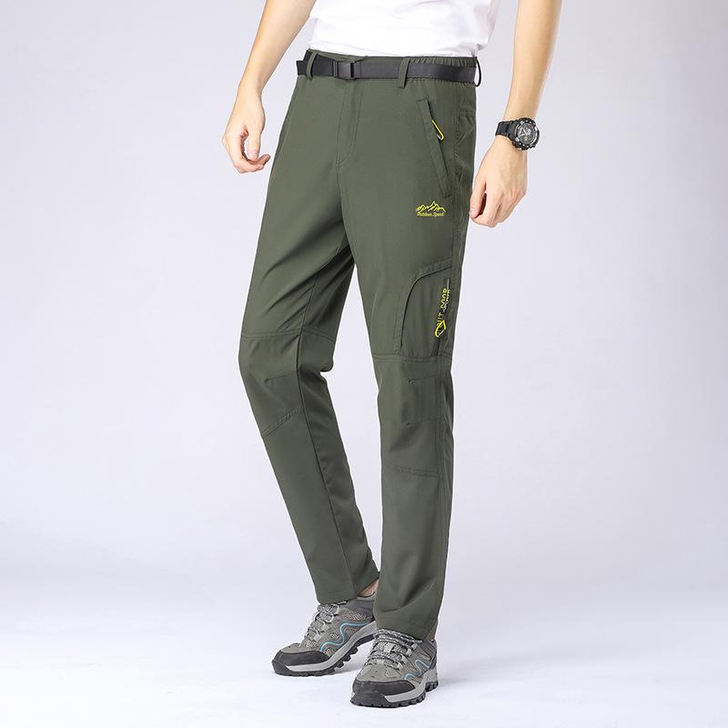Men's Summer Quick-Dry Outdoor Casual Loose Fit Pants - Plus Size