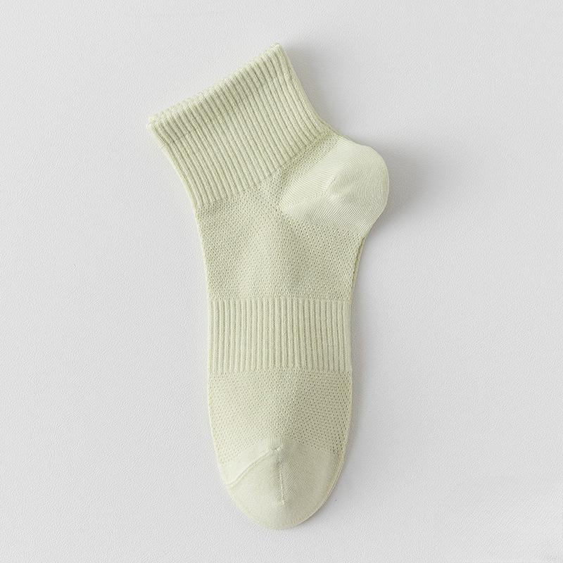Sock Summer Light Pure Cotton Anti-bacterial and Deodorizing Mesh Breathable Without Bones Anti-slip and Anti-drop Heel