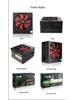 JAZPER 600W Silent Power Supply, Rated 500W, Dual 6-Pin, Back Wiring Support for Gaming PCs