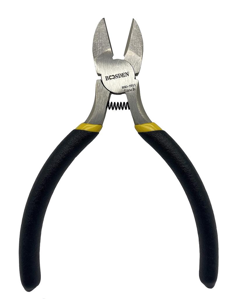 BOOSDEN Pliers 4 Pliers Rubber Small Radio Home Plumbing Hand Tool Set Set, Pieces, Set, Hammer, Nippers, Pliers, Work, Work, Shockproof, Anti-Slip,