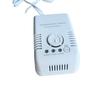 EU/US Plug Gas Leak Alarm Detector with DN15 Copper Valve | Natural Gas LPG Methane Sensor with Auto Shut Off