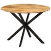 Day and Night - Day and Night Dining Table Solid Mango Wood and Steel 110x78 Cm