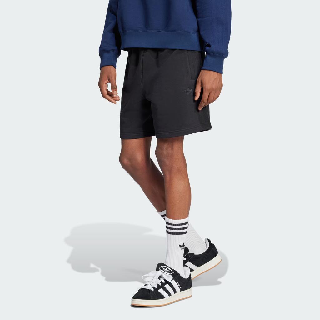 adidas Originals Premium Essentials Mode Bequem Einfach Vielseitig Lässige Shorts Herrenshorts Schwarz JC9577