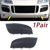 Front Bumper Cover Bumper Tow Hook Cover Car Maintenance Black Brand New Easy Installation OEM Number 95550515510