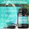 4-i-1 Kalcium - med Vitamin D3, K2, B12 - Ben Muskler Immunförsvar Hälsa