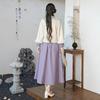 Autumn & Winter Retro Embroidered Deerskin Tang Suit: Women’s Improved Hanfu Tea Suit