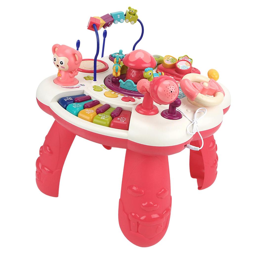 Durable Creative Interactive Portable Music Learning Activity Table for Kids