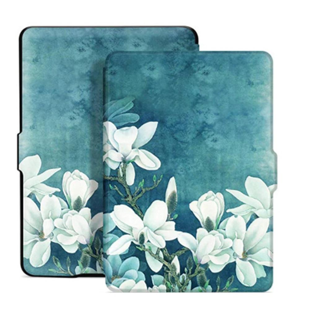 Bemalte matte Schutzhülle Skin Äußeres Wasserdichtes & Staubfreies Design für Kindle Paperwhite 4 2018 Gen 10 PQ94WIF E-Book Reader