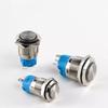12mm 16mm 19mm 22mm metal push button switch on off power LED light Waterproof Extended circle 3v 6v 12v 24v 110v 220v ip65