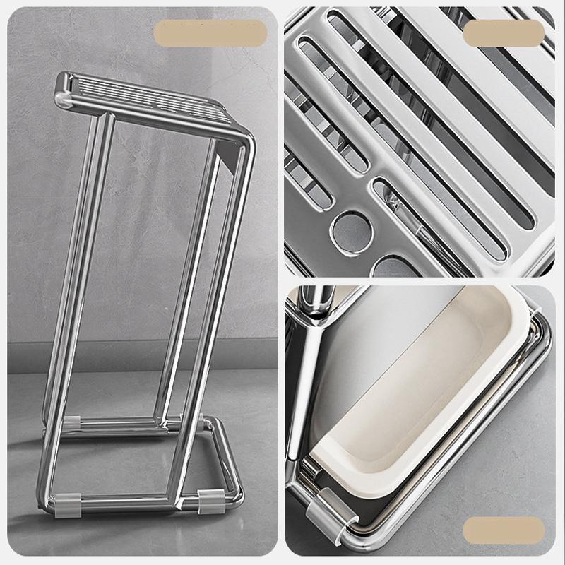 Stainless Steel Knife Holder Kitchen Storage Organizer Multifunctional Kitchen Knife Holder Knife Organizer Cutlery Organizer