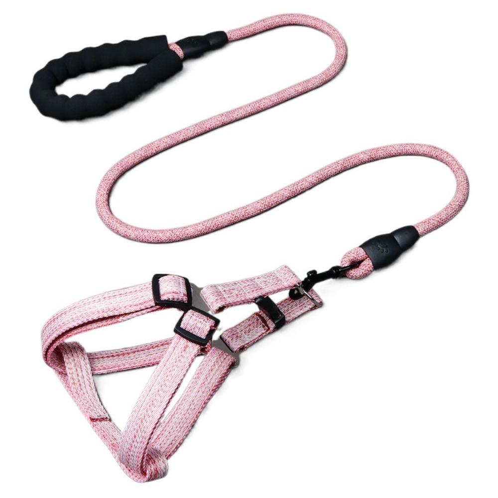 Lightweight Pet Chest Strap Escape Proof Cat Collar Lead Leash Dog Harness and Leash Set Walking