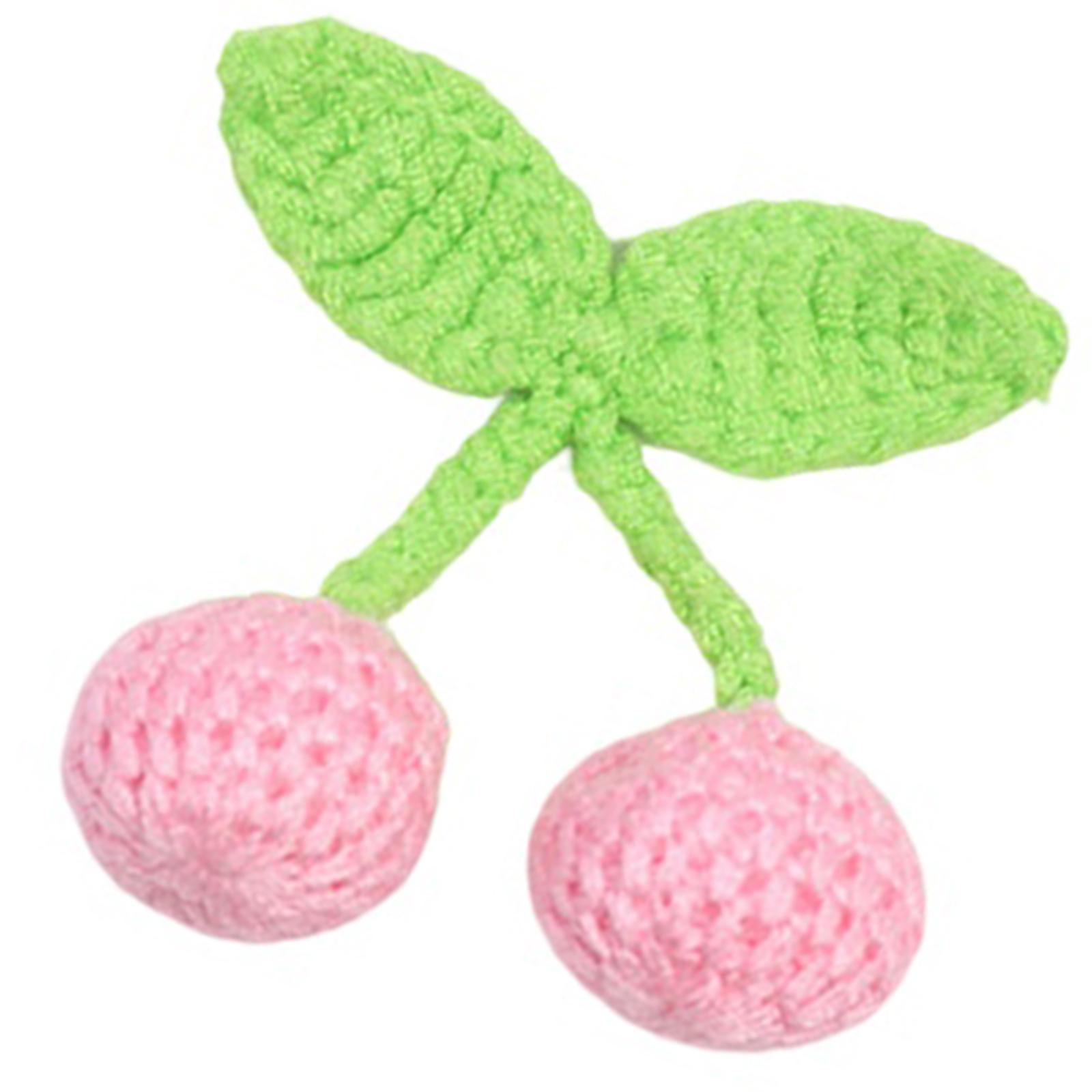 

Нашивки с вышитыми нашивками, красочные аппликации с узором вишни, нашивки на клеевой основе для одежды и аксессуаров T5