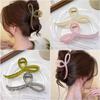 Elegante Haarklammer in Gelee-Farbe mit Schleife für Frauen und Mädchen, süßes Haarornament, Rückseite, Stirnband, Haarspangen, Haarnadel, modisches Haar-Accessoire