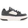 MLB Chunky Liner EIGHT% Unsleepy Abrasion Resistant Low top Skateboard Shoes Unisex Black Purple 3ASXCA12N-50WHS(Team131-2)