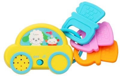 Iwaya (IWAYA) Peek-a-Boo Talk and Set Off Drive with Woof Woof ST Mark Toy for Ages 1.5 and Up, 7444-1