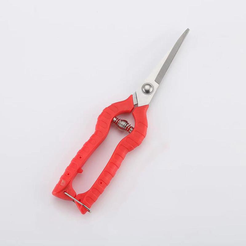 Gartenarbeit Hand-Rebschere Mikro-Spitze Gartenschere Blattschneider Gerade Floristenschere für Pflanzen Gartenschere Rebschere