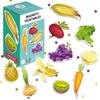 Magnetic Board Vegetables And Fruits In English Learning Through Play Magnets
