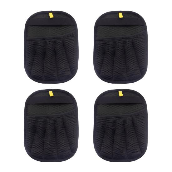 Pet Hair Remover Gloves Electrostatic Cat Dog Hair Removal for Furniture Car Seat Couch Double-Sided Grooming Gloves for Washing Deshedding