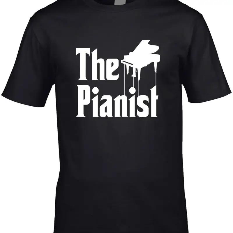Pianist Unisexs T Shirt Music Piano Player Teacher Best Funny Classical Band