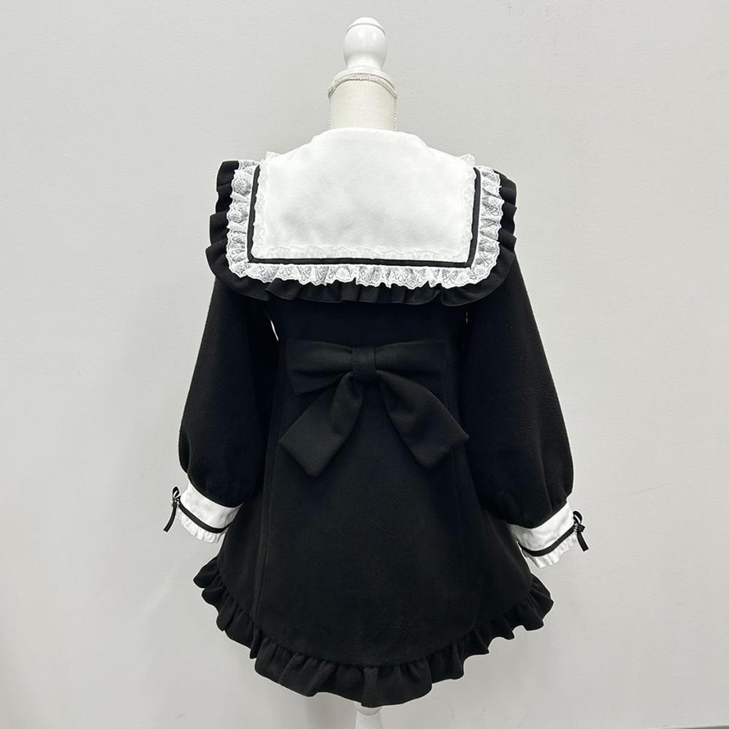Yumetenbou Mass-produced Landmine Clothing Pompom Ribbon Sailor Frill Coat