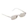 Prada Original Design Square Sunglasses Men Sunglasses Silver SPRB54E1BCC054