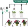 Adjustable DIY Automatic Watering Tool Drip Irrigation Kit Flower Pot Watering Set