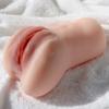 2 v 1 Pánske masturbátory Dospelé sexuálne hračky s 3D realistickou textúrovanou vagínou a tesným análom Sex Orálny sex Stroker Análna hracia bábika pre mužov