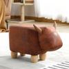 Minimalist Creative Animal Wooden Stool Portable Small Chair Modern Casual Cartoon Furniture for Household