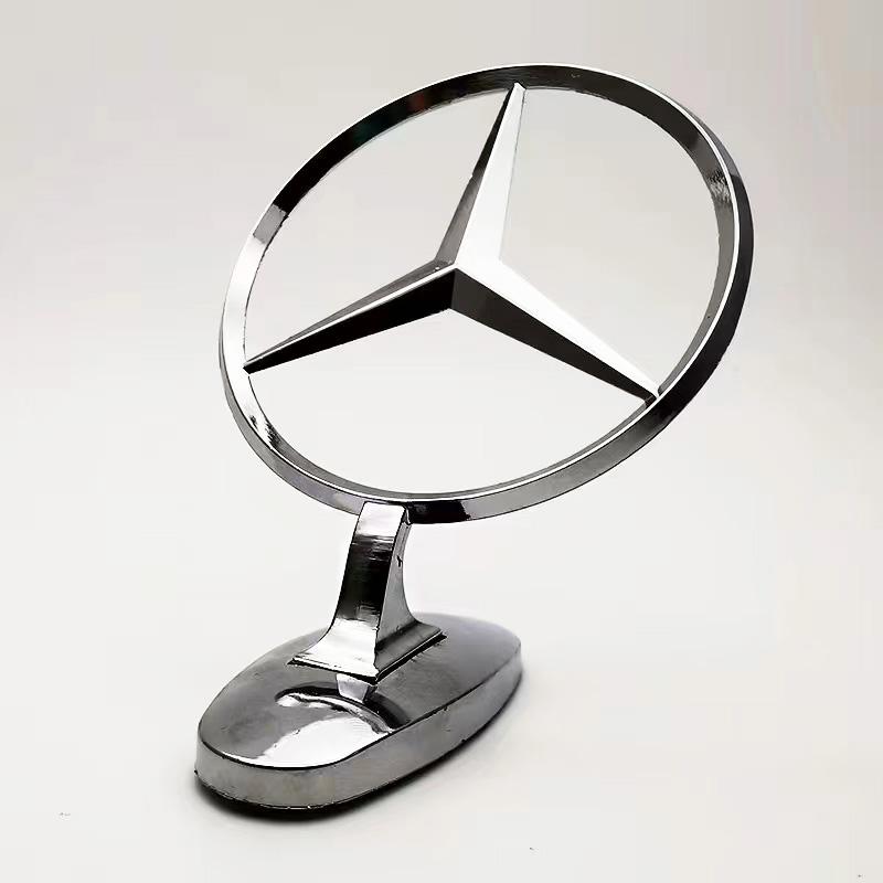Car Sticker Car Style Decor Accessories Car Star Hood Badge Front Logo For Mercedes Benz AMG W203 W206 W220 W205 W211 W212 W201