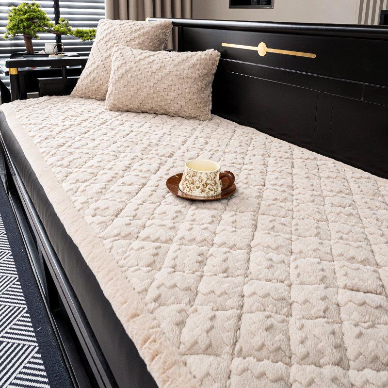 Sitzpolster All-in-One Kuschelig Überwurf Oberste Stufe Kuschelige Baumwolle Textil Samt Textil Sofagarnitur Überwurf Kühle Jahreszeit Gepolstert Brandneu Stabil 50x50cm