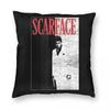 Scarface Distressed Movie Pillowcase Polyester Linen Velvet Printed Decorative Throw Pillow Case Home Cushion Cover