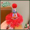 Elk Santa Claus Duckbill Clip Star Christmas Hat Hairpin Cute Christmas Hair Clip  Party