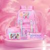 K-Pop Witch Hunters Cartoon Printed Student Pencil Bag Lunch Bag Three-Piece Backpack